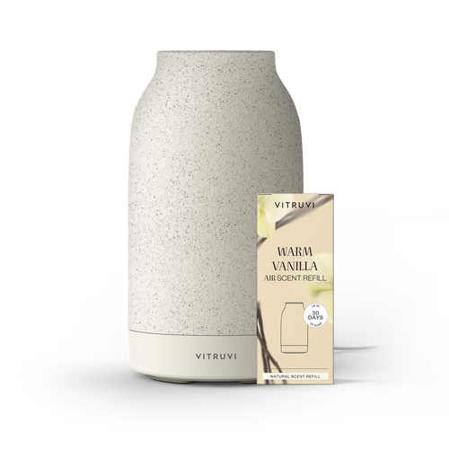 Air Waterless Diffuser - Starter Kit with Warm Vanilla Refill